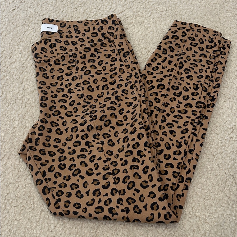 Old Navy Leopard Print Pants - Brown and Black